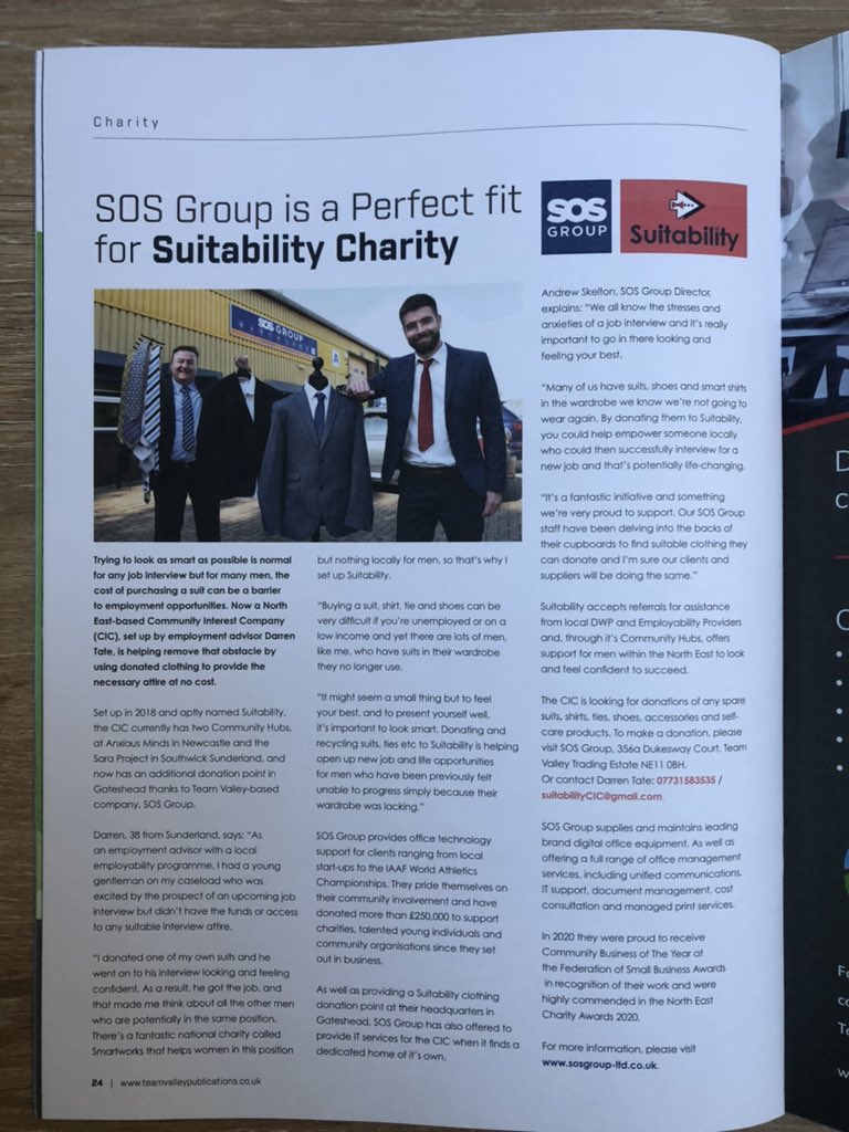 Thanks again to the fantastic staff at <a href="/TeamValleyGroup/">Team Valley Group</a> for allowing us in the recent Business Networx Magazine.

They offer reliable high-quality design, print, website design, software development, signage, publications and workwear. One media company. One marketing solution.