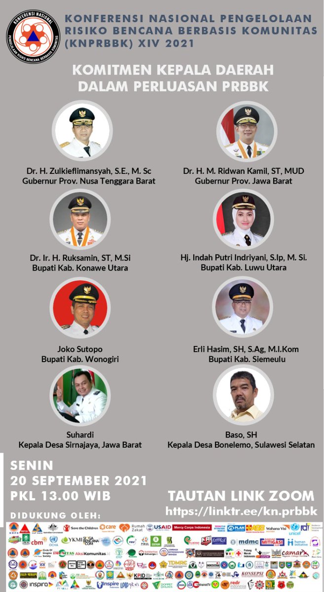PRBBKIndonesia's tweet photo. KN PRBBK XIV 2021 - Komitmen Kepala Daerah dalam Perluasan PRBBK

#prbbk #knprbbk #knprbbk2021 #tangguh #indonesiatangguh #salamtangguh https://t.co/owiwpiyxhz