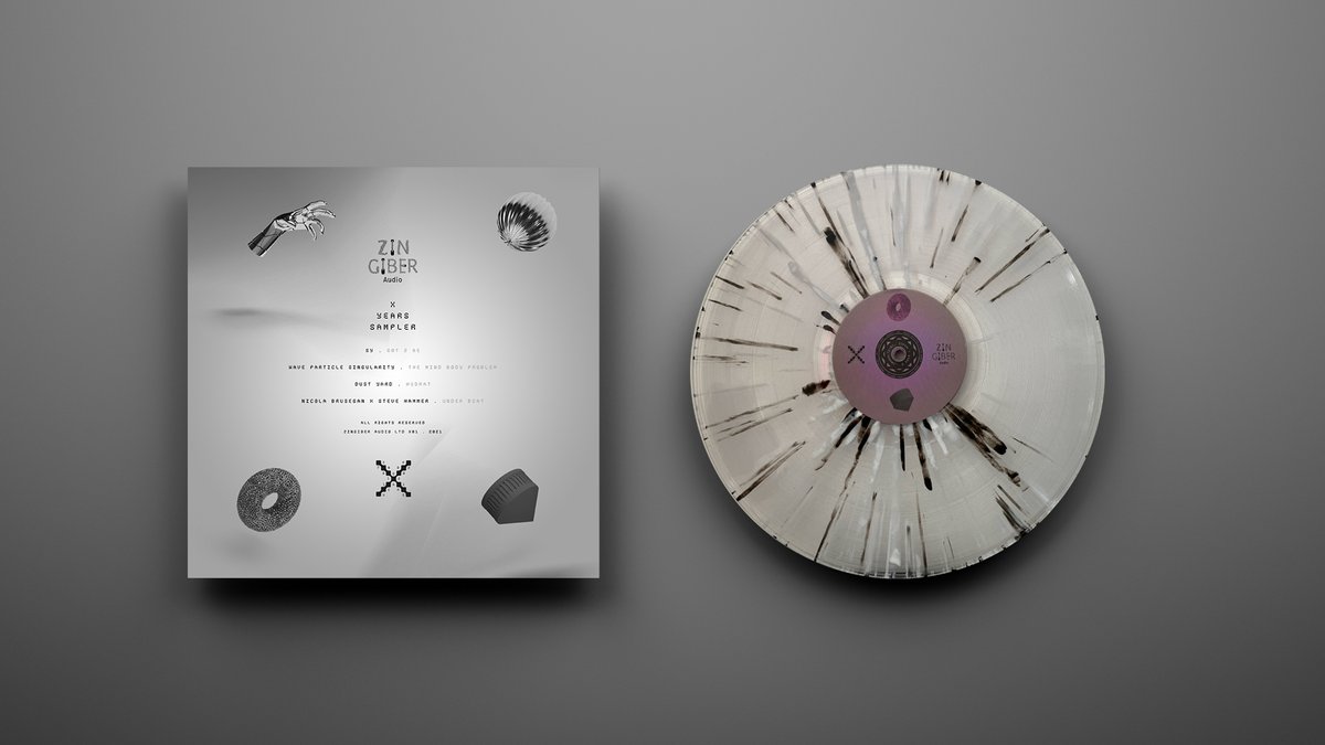 zingiberaudio's tweet image. Next Vinyl release : X Years Sampler to celebrate 10 years of activity... SY, Wave Particle Singularity, Dust Yard, Nicola Brusegan &amp;amp; Steve Hammer, Limited copies Out Wednesday 22nd 2021 : fanlink.to/gaRq