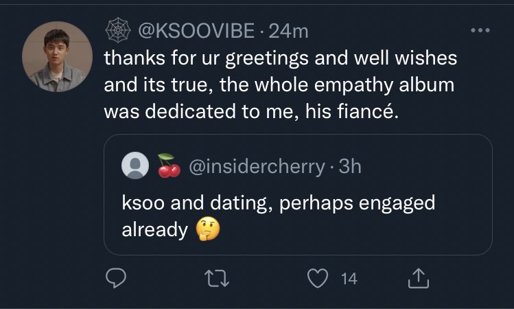 dandanstruggles's tweet photo. wonder how many fiancé kyungsoo got 😚 https://t.co/KFpvZPXm0P