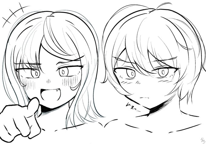 手癖で描いた子たち 