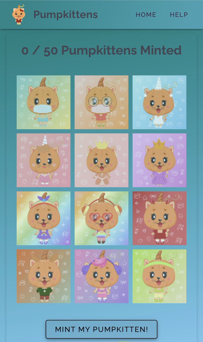 Pumpkittens's tweet photo. Good morning Fantom fam! We’re getting ready! Checkout the UI #nft #ftm #defi #pumpkitten https://t.co/Ri1VPC4xmI