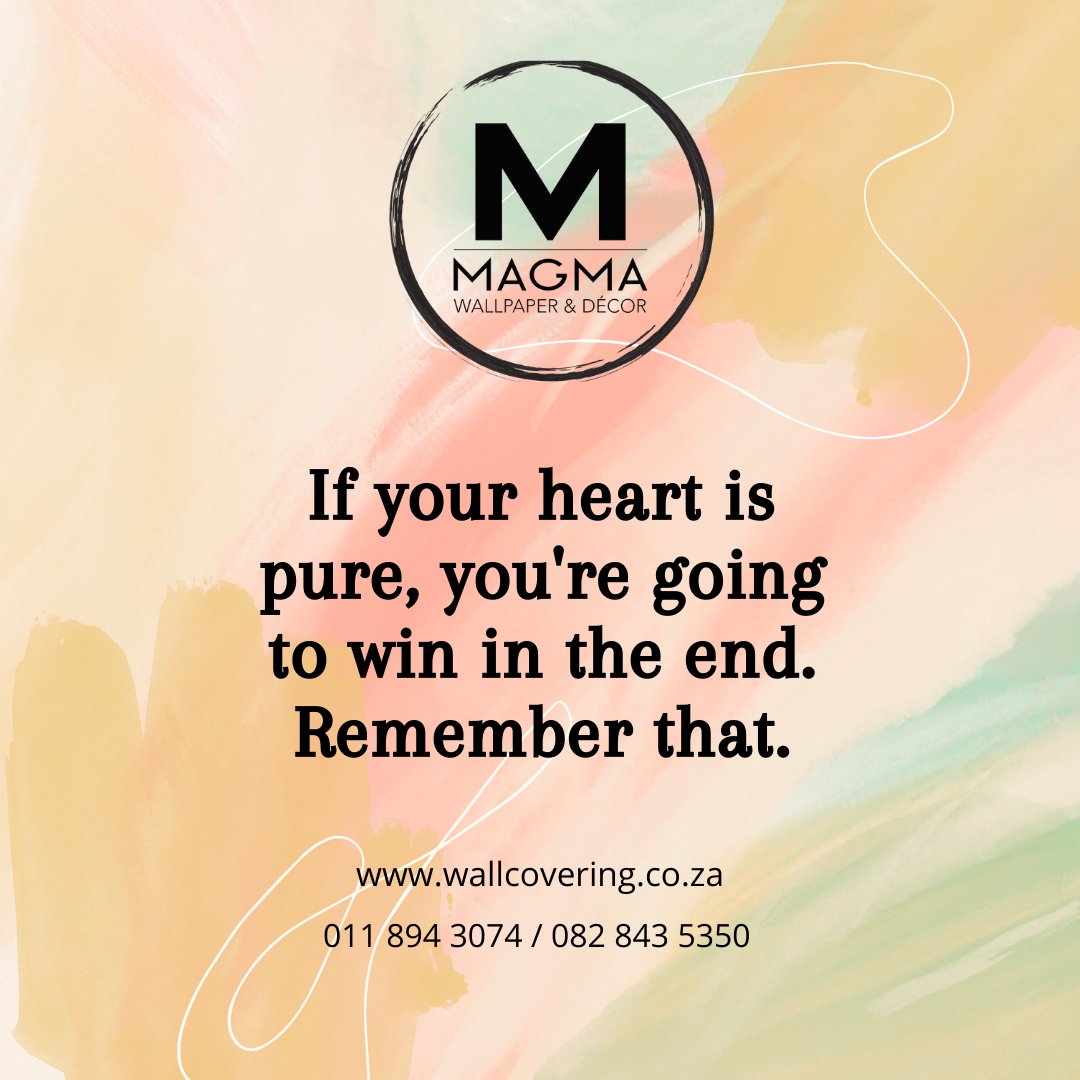 MagmaWallpaper's tweet photo. Keep being the awesome humans you are. ⁣⁣
Happy Monday Motivation from Magma🌸⁣⁣
⁣⁣
📍 145 Goodman road, corner North Rand road, Beyers Park, Boksburg ⁣
📞 082 843 5350

#mondaythoughts #MondayMotivation #wallpaper #boksburg #decor #Walls #Motivation #quotesoftheday https://t.co/MrCP3ITDVA
