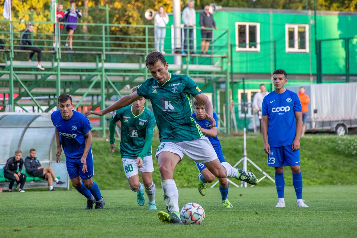 LevadiaFCI's tweet photo. FCI Levadia U21 will face #FCElva in @Esiliiga today at 19:00 at Maarjamäe Stadium. Fingers crossed! ⚽️💚 https://t.co/rsKhA240c6