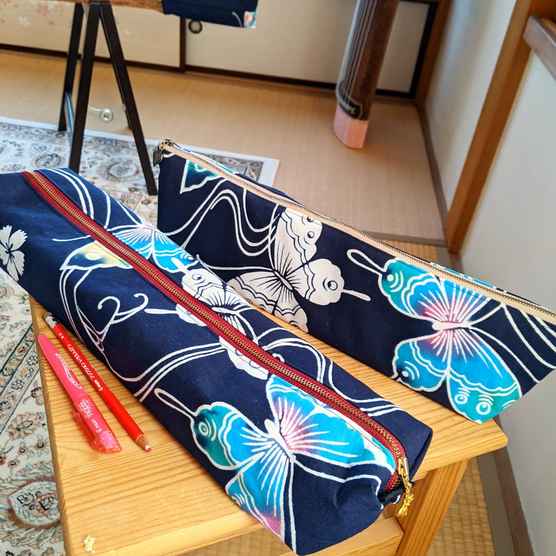 十七絃の琴柱入れ 完成(人 •͈ᴗ•͈) まだまだ、改善の余地ありですが 2