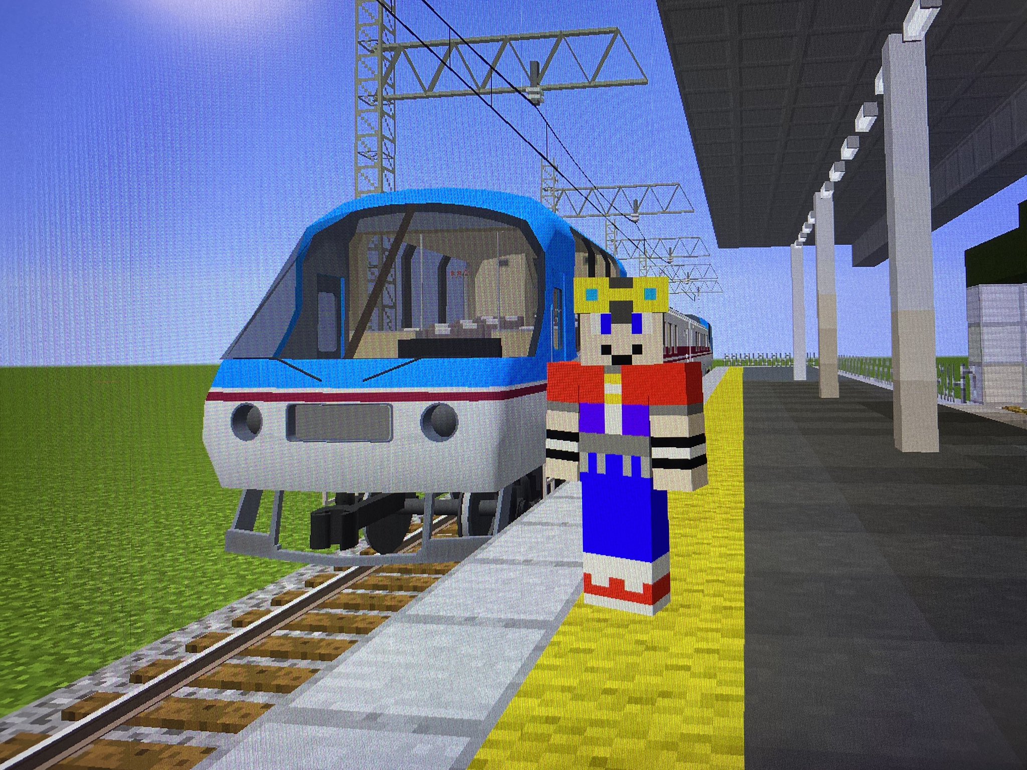 ロルトパレス リアルトレインmod Minecraft マインクラフト マイクラ リアルトレインmodで鉄道旅気分 T Co Hmlcz4ceiy Twitter