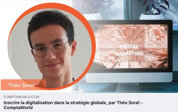 Compta World (@comptaworld) on Twitter photo Inscrire la digitalisation dans la stratégie globale, par Théo Sorel comptaworld.com/2021/09/20/ins… via <a href="/ComptaWorld/">Compta World</a> @JoelViseeon <a href="/SanchisJerome/">Jérôme Sanchis</a> <a href="/CarolineHelin/">Caroline HELIN 💥</a> <a href="/AmejjoudA/">Amejjoud Aïcha - Financiia</a> <a href="/NassimViseeon/">Nassim Amejjoud 🇫🇷 🇲🇦</a> <a href="/J_Capitaine/">Julien Capitaine</a> 
#ComptaWorld #articles #blog #digitalisation #stratégieglobale #marketingdigital Inscrire la digitalisation dans la stratégie globale, par Théo Sorel comptaworld.com/2021/09/20/ins… via <a href="/ComptaWorld/">Compta World</a> @JoelViseeon <a href="/SanchisJerome/">Jérôme Sanchis</a> <a href="/CarolineHelin/">Caroline HELIN 💥</a> <a href="/AmejjoudA/">Amejjoud Aïcha - Financiia</a> <a href="/NassimViseeon/">Nassim Amejjoud 🇫🇷 🇲🇦</a> <a href="/J_Capitaine/">Julien Capitaine</a> 
#ComptaWorld #articles #blog #digitalisation #stratégieglobale #marketingdigital