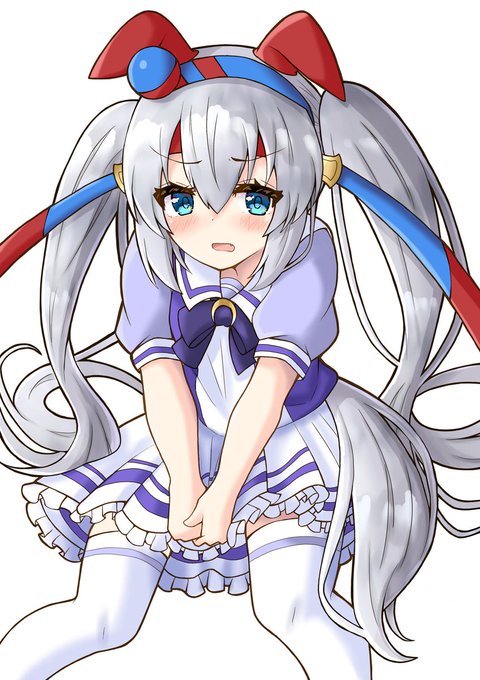 ツインテタマちゃんに恥ずかしがって貰いたい人生
そしてめちゃくちゃ見まくって、なんならかわいい服とか渡したりして蹴られたい。

#ウマ娘 #タマモクロス 