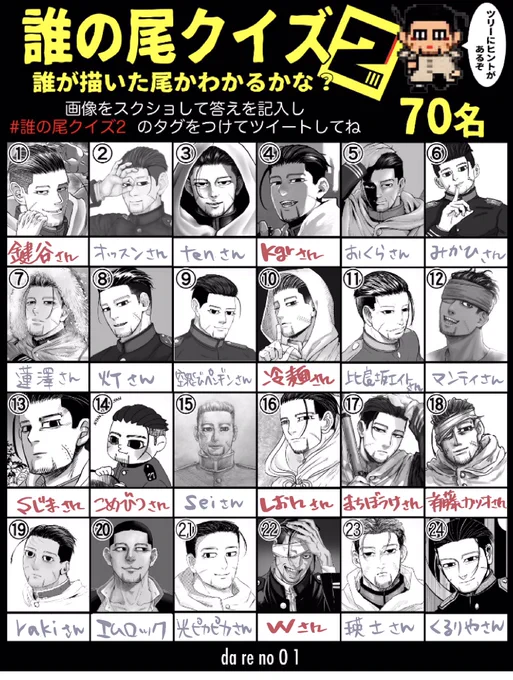 #誰の尾クイズ2

いや〜難しかったです💦
そして皆さまのメディア欄がすごい飯テロだった笑
よいさん楽しい企画をありがとうございました‼️✨ 