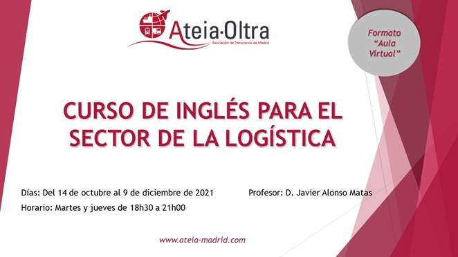 AteiaMadrid's tweet photo. #ATEIAFORMACION | Abierto el plazo de inscripción al CURSO DE INGLÉS PARA EL SECTOR DE LA LOGÍSTICA en formato AULA VIRTUAL.🆕🆕🆕
➡️ Para más información escribe a formacion@ateia-madrid.com
#formacion #ingles #ateia https://t.co/6Ml9gYcnFK