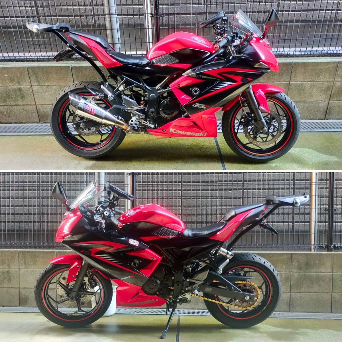 たぁ@ninja250sl tweet media