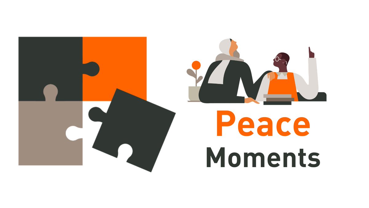 CRbuildpeace's tweet photo. Peacebuilding can look like any one of hundreds of different actions, and mean different things to different people. For our final #CountdowntoPeaceDay, hear stories of our colleagues and partners as they share their most memorable #peacebuilding moments: https://t.co/871fDUlxh8 https://t.co/dYTkLBbp0F