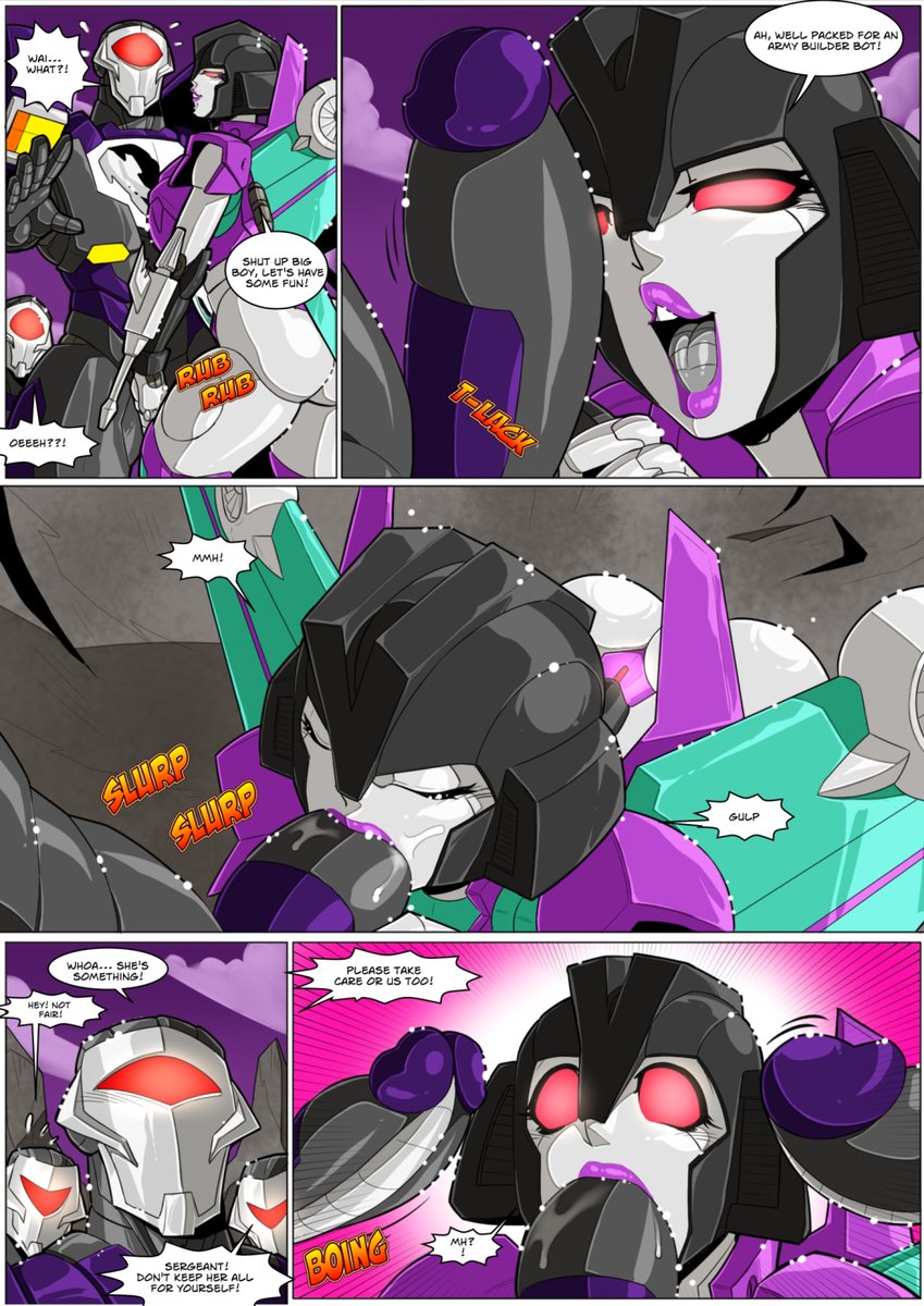 MadProjectArt's tweet photo. Null Zone Parallel P2

#madproject #nullzone #slipstream #comic #commission #vehicon #gynoid #hentai #rule34 #blowjob #transformers https://t.co/kAPIyvHhRl