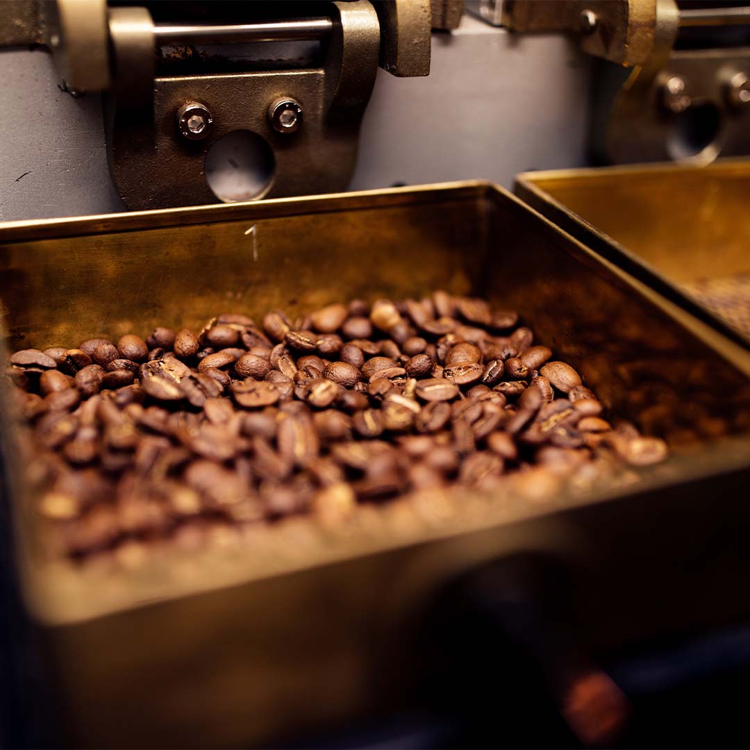 We love great tasting coffee, and we want to keep coffee tasting as great as possible. It’s important to us, that you enjoy the best cup of coffee and the roasting process is an important step to ensure each and every bean is perfect.