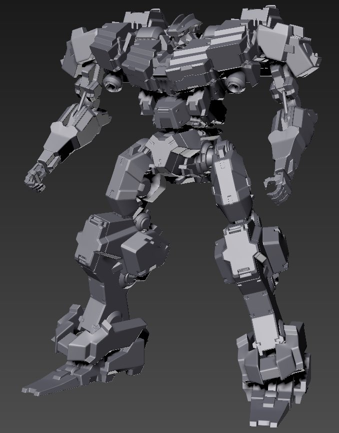「(でもいざ自分で3Dオリロボ作るとなるとめんどくさすぎて製造停止するマン これは」|ぶろろんのイラスト