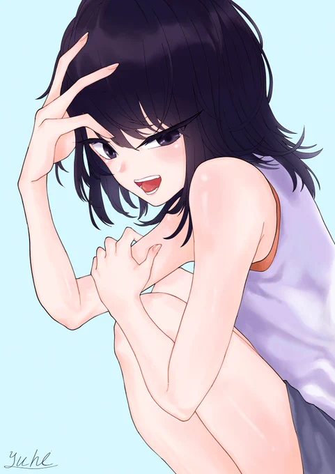 ペン試し その2#オリジナル #イラスト 