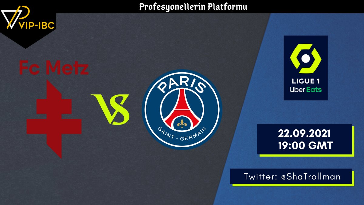 BetibcTurkce's tweet photo. Fransa'ya #Ligue1 maçı izlemeye gidiyoruz! #Metz - #PSG arasında oynanacak olan bu maçın detaylarını @ShaTrollman sizlerle paylaştı. Okumak için https://t.co/haiTt3HVHM adresimize tıklayın ve bizimle kazanın!
#futbol #maç #maçtahminleri #tahmin #ücretsiztahmin https://t.co/Z9Twe5atcw