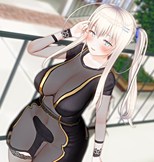 透明ワンピース🤍🖤 