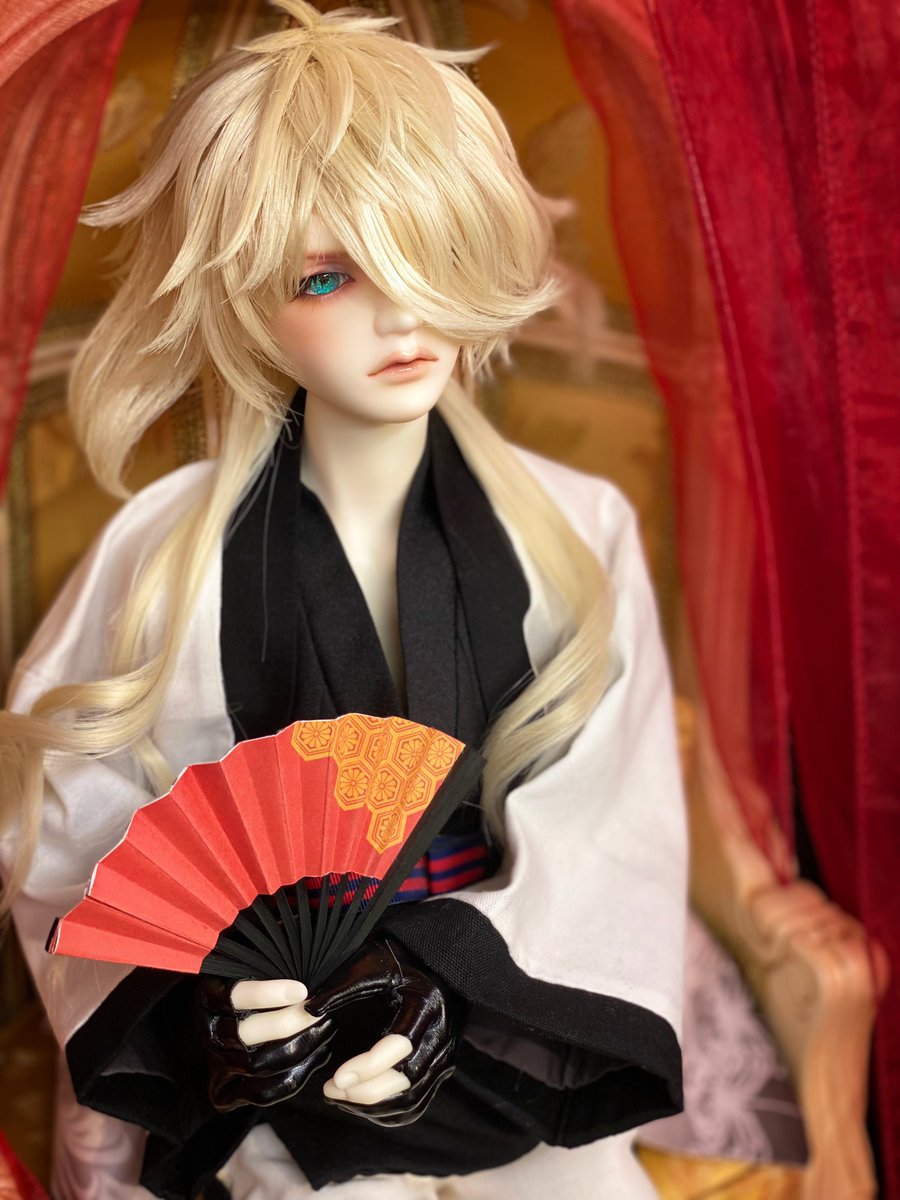 seijyo_r's tweet image. 一文字則宗(内番)
アイ:織尋様(@mineraldolleyes )ボルダーオパール
Wigセット:fuwat所属sasa様(@sasa_fuwat )
Doll:SD17 89番
#とうらぶキャラド
#鉱物アイ