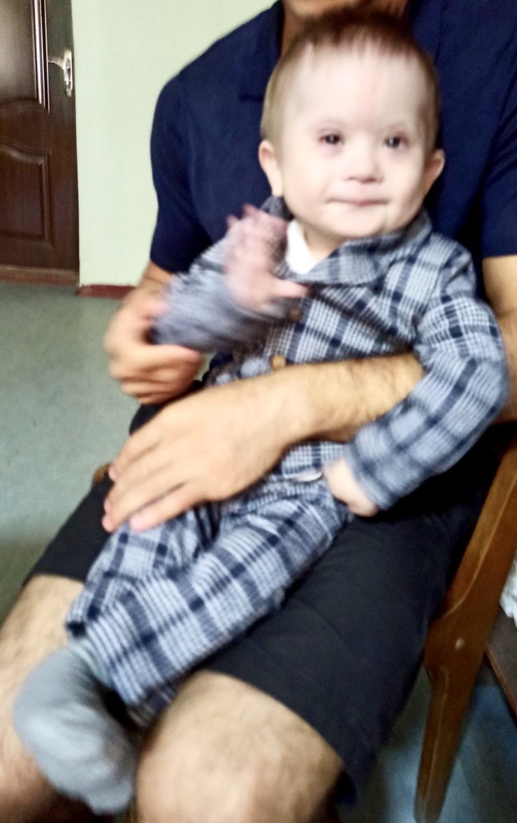 We continue welcoming newborns with #Downsyndrome in #Tajikistan. Last week we welcomed a new member of Nazari digar, little dude Yamin from Dushanbe. He is 15 months old but his mum needs support and information about DS. Now his mum is in our Viber parents group. #luchamini