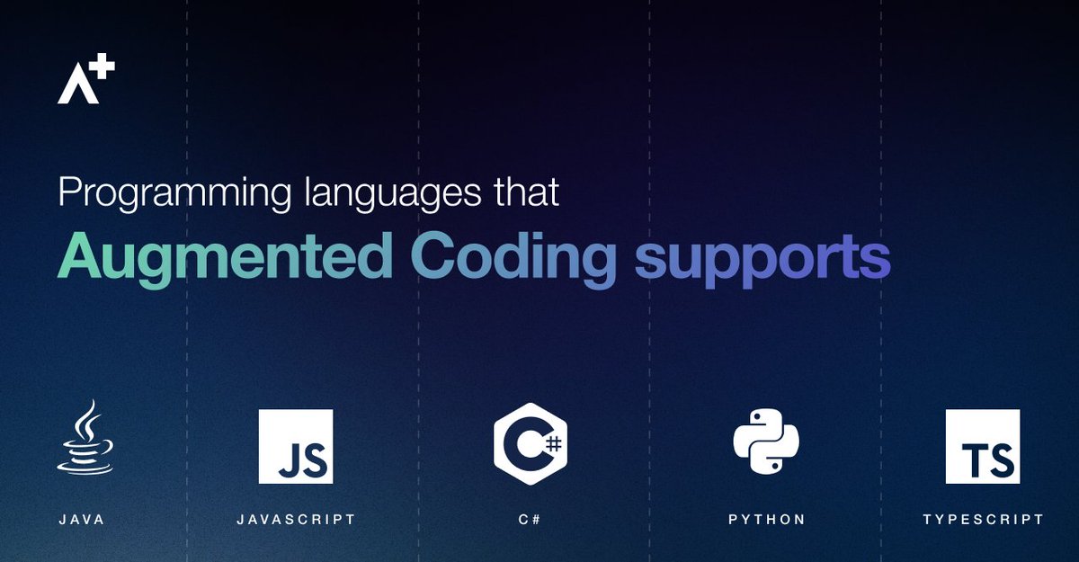 Augoor's tweet image. There are over 700 coding languages in use today, and our #AI platform supports the most used and versatile in the industry. 🙌
➡ Check it out here: bit.ly/3CkrOWh 
#AIforcode