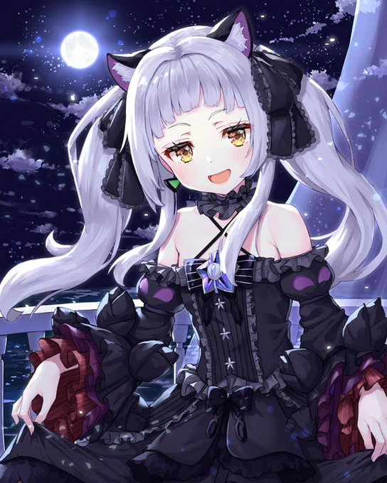 #イラストを4枚貼ると秋風に乗って絵柄を好いてくれる人の元へ届くらしい 
届くと嬉しい( ˘ω˘ )🙏 