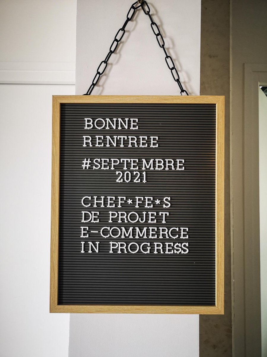 La saison des rentrées est officiellement lancée 🎉

Les dates pour septembre 👇

🔸 Vannes : 13  septembre 2021 
🔸 Nantes : 20 septembre 2021 
🔸 Lyon : 27 septembre 2021

#rentrée #formation #alternance #apprentissage #ecommerce #ebusiness #webmarketing