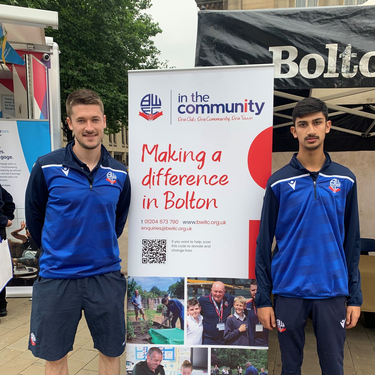 Bolton Wanderers in the Community attended Bolton’s Learning and Employment Fair and filled 2 Kickstart placements!  <a href="/Officialbwitc/">Bolton Wanderers in the Community</a> 
Feedback from #kickstarter "It's great, if you have the chance to do it take it, it builds confidence and you learn new things." #Kickstart