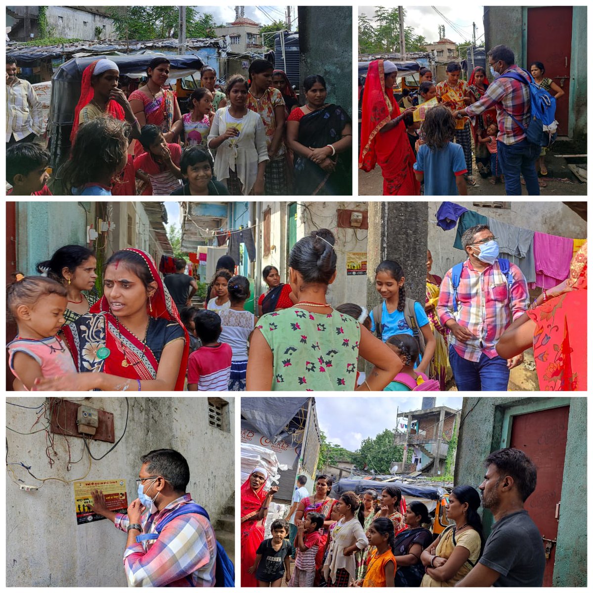 CPSDNHDD's tweet image. District Child Protection Unit, Daman has conducted advocacy and awareness programme on Child Rights, Child related Acts, Child Help Line-1098,  Child Labour,  Women Help Line-181 and Sakhi One Stop Centre in migrant population area at Aamliya, Dabhel, Daman District.