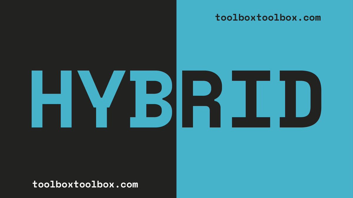 toolbox_toolbox's tweet image. As we are preparing to publish our latest Team Curation: Hybrid Toolboxes, we&apos;d like to share 4 Tools we have found along the way. A thread.