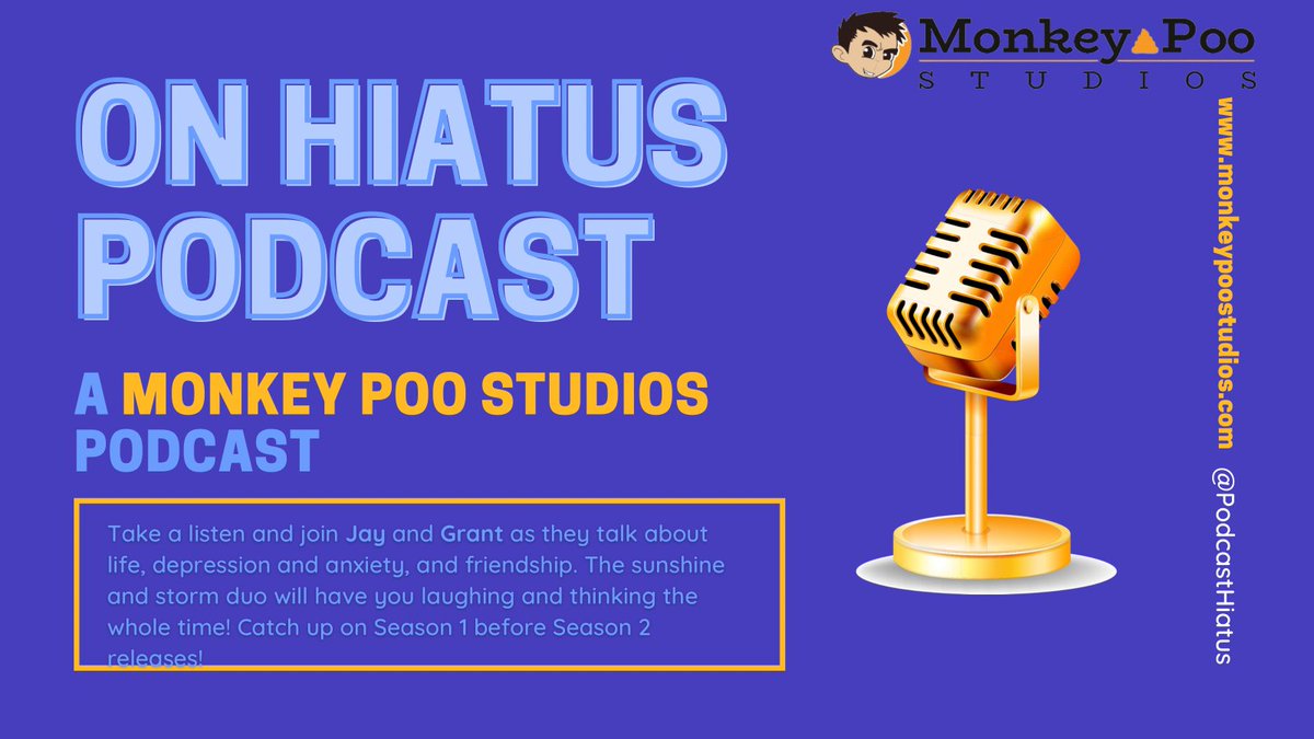 We’re halfway through the work week, so let’s celebrate w/ a listen to Ep13! Season 2 is coming at you soon, so finish catching up on Season 1 today! <a href="/s7evendaysageek/">Jay “The Angry Ginger”</a> <a href="/insta_grants2/">Insta_Grants2</a>  #MentalHealthChallenges #PodernFamily
Apple: podcasts.apple.com/us/podcast/on-…
MPS: monkeypoostudios.com/ep-13-the-one-…