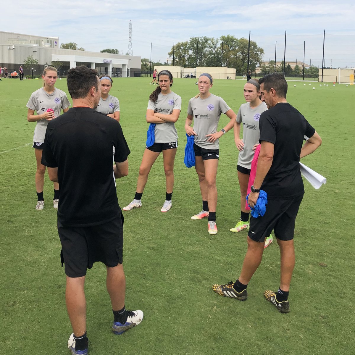 Great to see five of our Racing Academy players participating in the first-team scrimmage yesterday! 👏💪