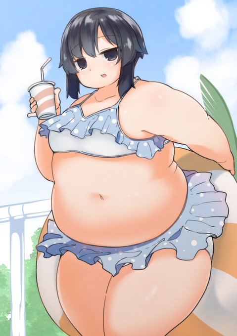 ミズキ先輩と温泉旅行のおわり。施設についてるプール 