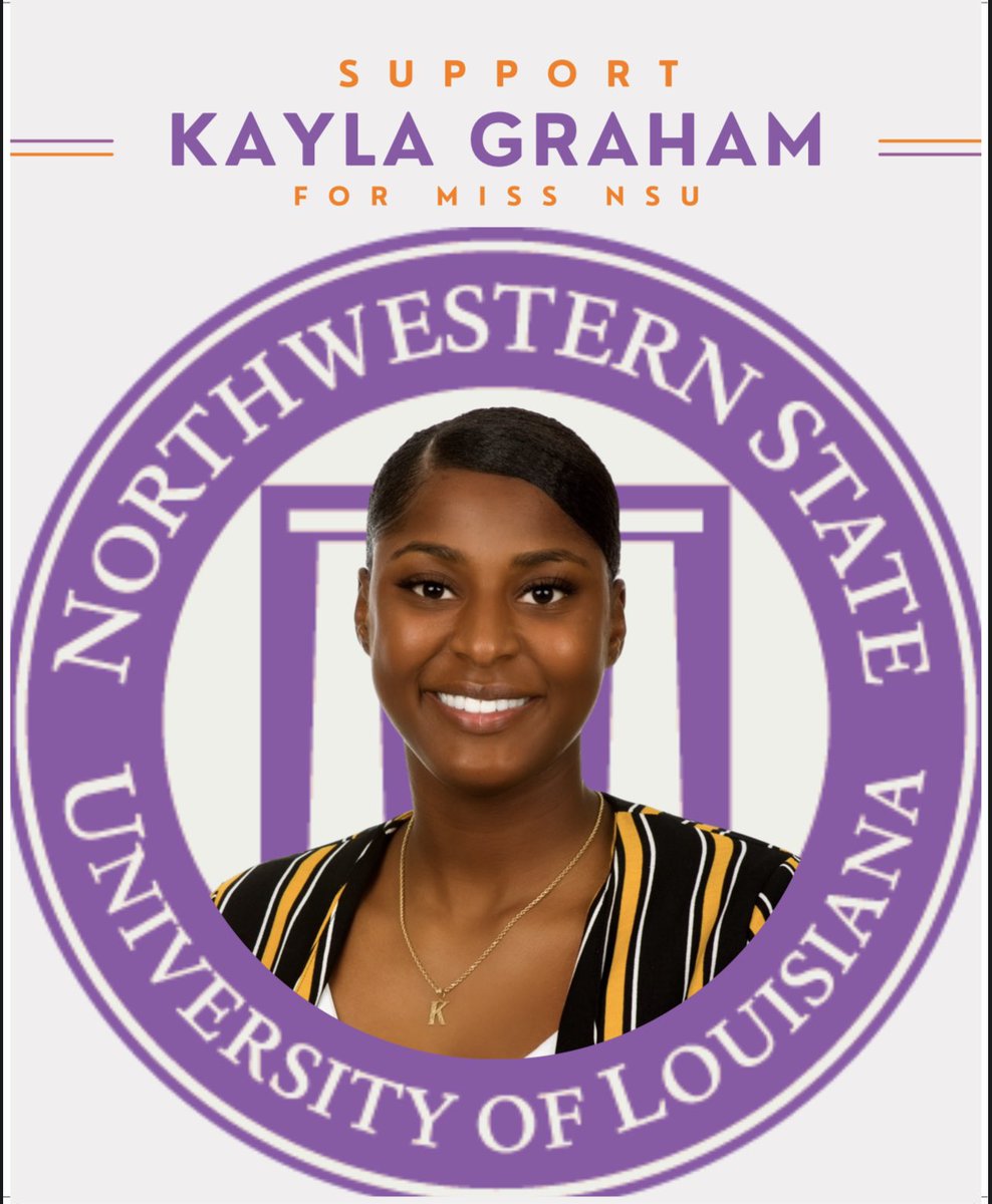 The Iota Mu Chapter of Delta Sigma Theta Sorority, Incorporated. Would like to show our support to our fellow Soror Kayla Graham in the 2021 Homecoming Honors Court Miss NSU.The elections will take place September 21 at 8:00am till September 22 at 8:00am. Show Your Support ❤️