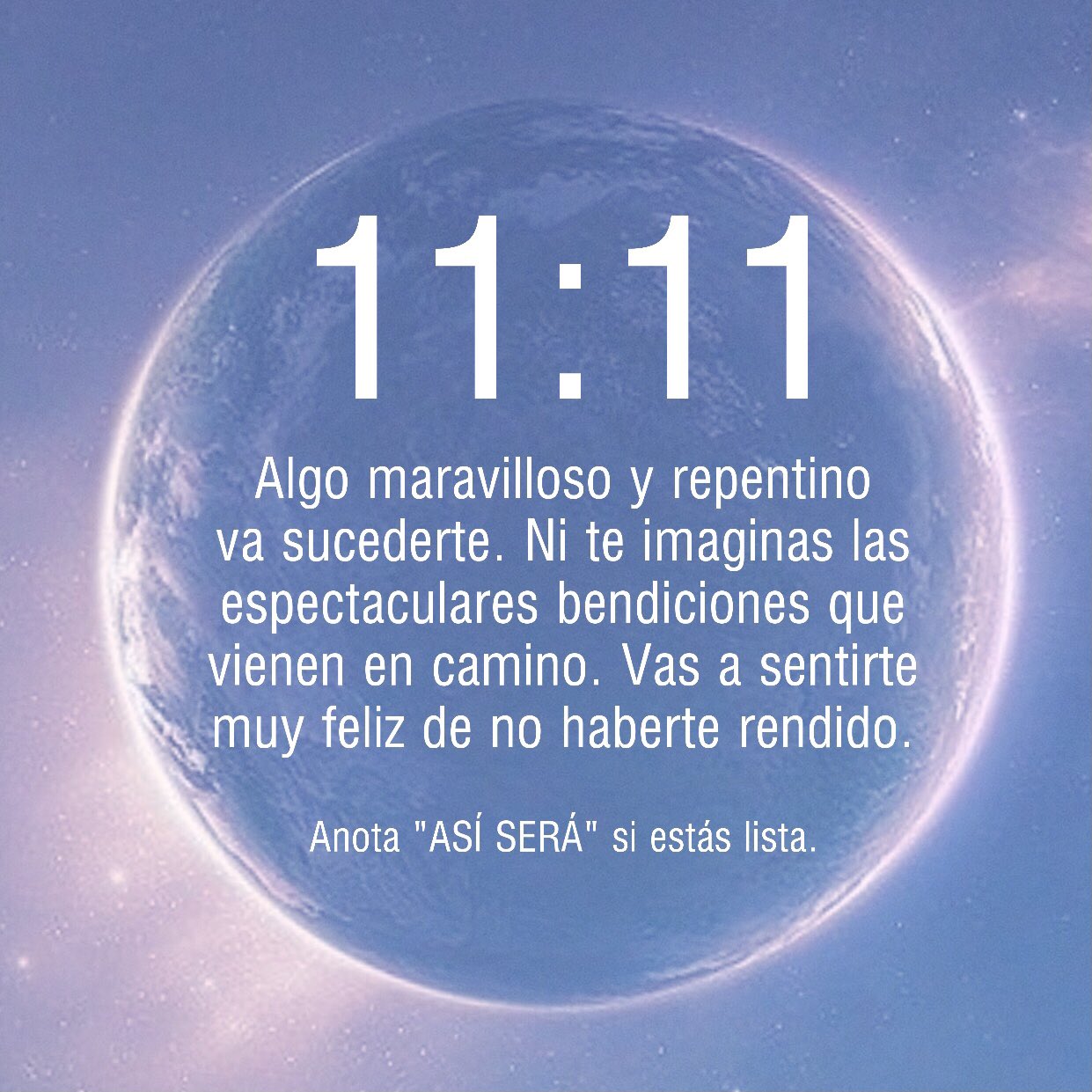 Colegio de Reiki on Twitter: "Algo maravilloso y repentino va sucederte. Ni  te imaginas las espectaculares bendiciones que vienen en camino. Vas a  sentirte muy feliz de no haberte rendido. #reiki #colegiomexicanodereiki