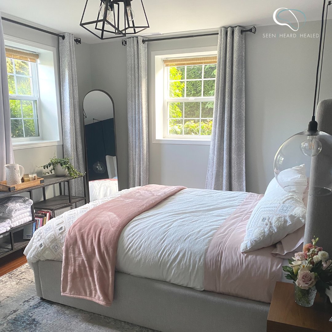 'The whole suite was basically customized for me. They knew my favorite colors, my favorite scents, and what I like to eat.' 

If you need a break, if you need space and time to heal, please comment or reach out. We'd love to hear from you! #seenheardhealed #thetaylorway