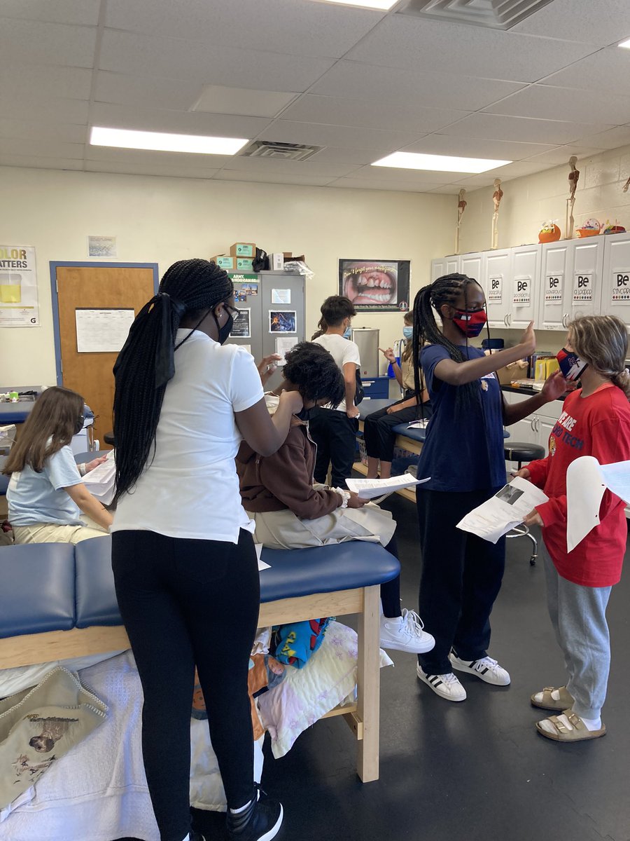 BCIT Medford Sports Med students practicing Cervical comps!  @BCITTWEETS