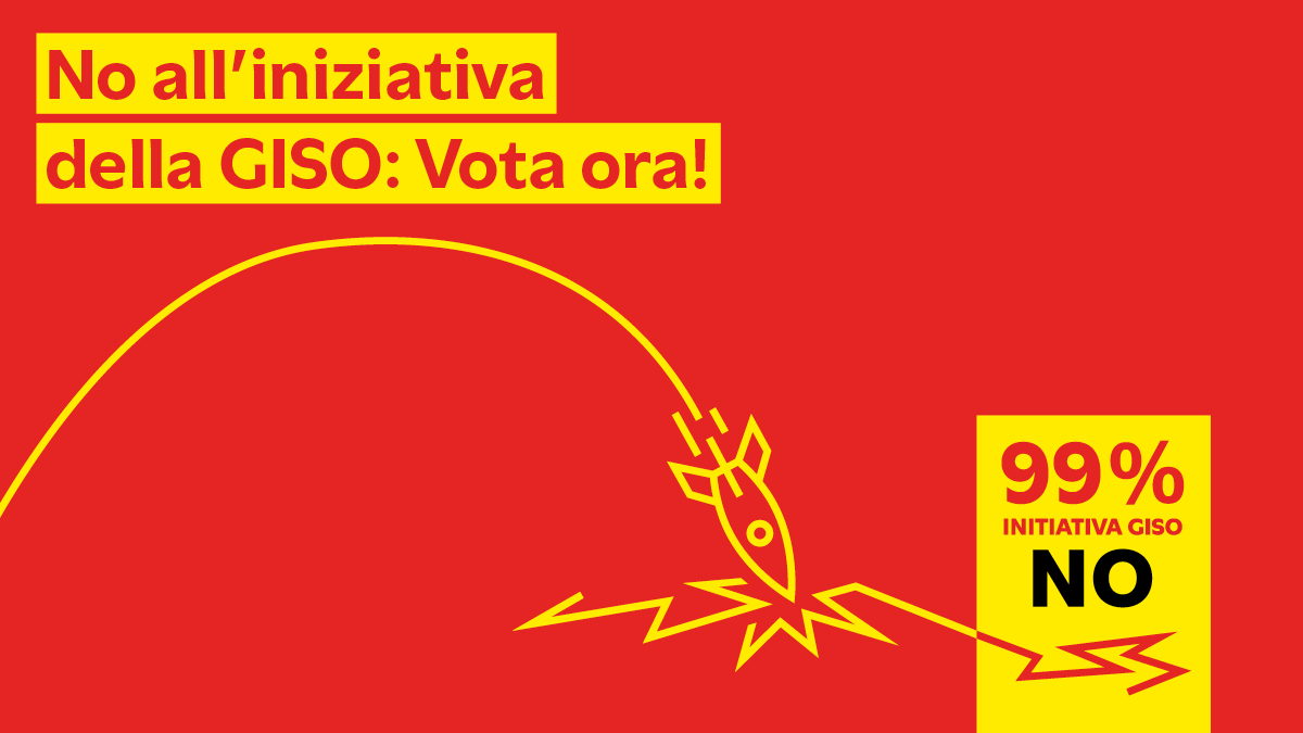 Abbiamo bisogno di ogni voto per sconfiggere l'iniziativa dannosa della Gioventù Socialista!

Mettete un "NO" decisivo nell'urna il 26 settembre o aiutate già oggi a proteggere la piazza economica svizzera con il vostro voto postale!

#99nein #99non #99no

nein-zu-99prozent.ch