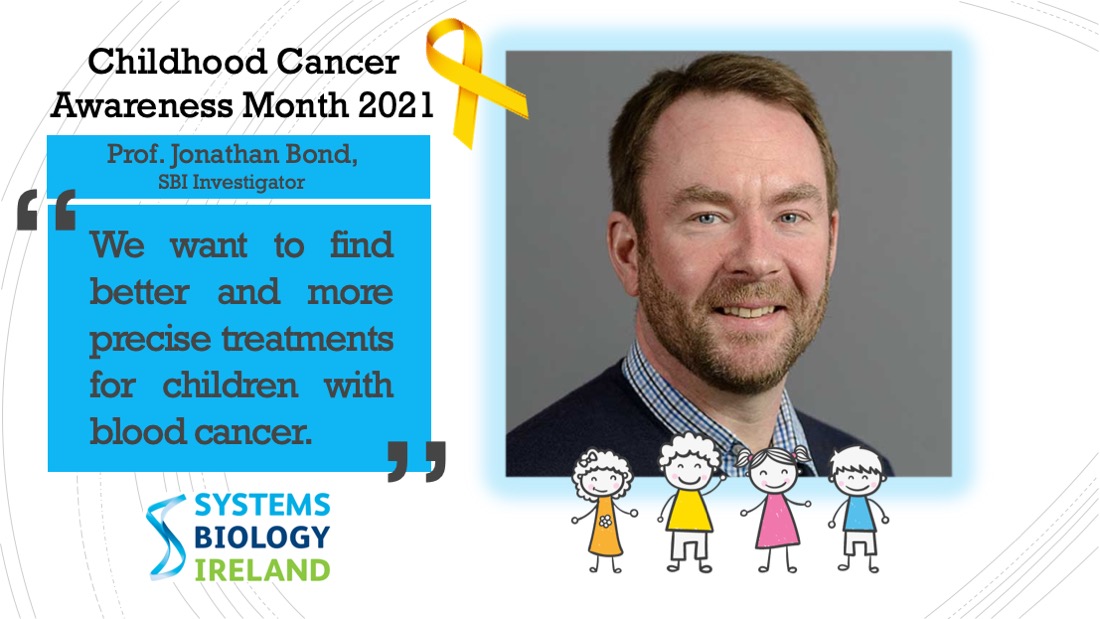 Systems Biology Ire (@sysbioire) on Twitter photo Prof. Jonathan Bond and his group focus on paediatric leukaemia, working between UCD and the National Children's Cancer Service at Children's Health Ireland at Crumlin. <a href="/UCDMedicine/">UCD Medicine</a>
<a href="/UCD_Research/">UCD Research</a> <a href="/CHIatCrumlin/">CHI at Crumlin</a>
#ChildhoodCancerAwarenessMonth #Leukaemia Prof. Jonathan Bond and his group focus on paediatric leukaemia, working between UCD and the National Children's Cancer Service at Children's Health Ireland at Crumlin. <a href="/UCDMedicine/">UCD Medicine</a>
<a href="/UCD_Research/">UCD Research</a> <a href="/CHIatCrumlin/">CHI at Crumlin</a>
#ChildhoodCancerAwarenessMonth #Leukaemia