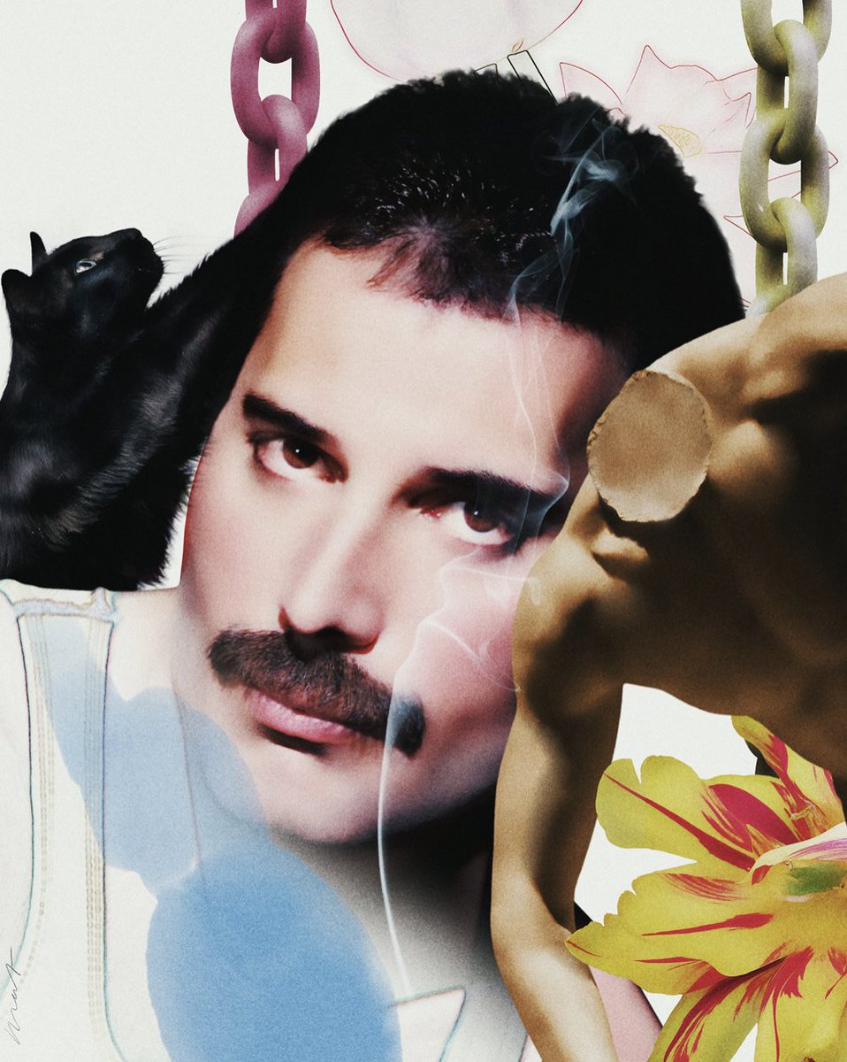 My 1/1 <a href="/freddie_mercury/">Freddie Mercury</a> NFT is open for bids at 8am PDT / 11am EDT / 4pm BST <a href="/SuperRare/">SuperRare</a> -  superrare.com/artwork-v2/mat…