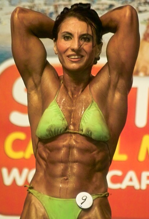 ｍｄ１ 筋肉娘好き 腹筋の形が美しい