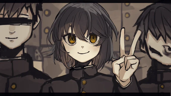 心霊写真 #まっしろキャンバス 