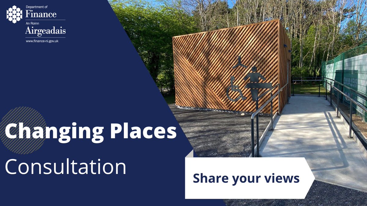 dptfinance's tweet photo. We’re inviting responses to our consultation to introduce a requirement for Changing Places Toilets in certain buildings meeting specified criteria.

These facilities make a huge difference to the lives of disabled people, their carers &amp; families.

➡https://t.co/qO7Oh5VYp1 https://t.co/ZXwHZp0WYm