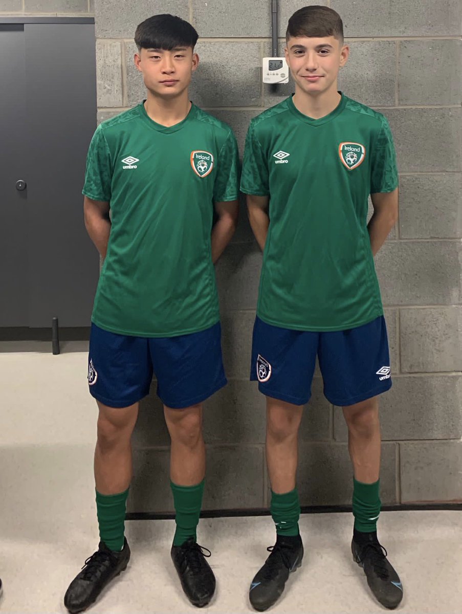 St Patrick's Athletic FC (@stpatsfc) on Twitter photo ๐๐๐๐๐๐๐ผ๐๐๐๐๐ผ๐ ๐๐ผ๐๐๐๐
Marven Chan & Richie Vodo are in the ๐ฎ๐ช U15 squad for 2 games in Montenegro
Jason Donohueโs team will play tomorrow & Thurs in what will be first international games for the entire squad
Best of luck๐ค
#StPatsFC #InternationalSaints ๐๐๐๐๐๐๐ผ๐๐๐๐๐ผ๐ ๐๐ผ๐๐๐๐
Marven Chan & Richie Vodo are in the ๐ฎ๐ช U15 squad for 2 games in Montenegro
Jason Donohueโs team will play tomorrow & Thurs in what will be first international games for the entire squad
Best of luck๐ค
#StPatsFC #InternationalSaints