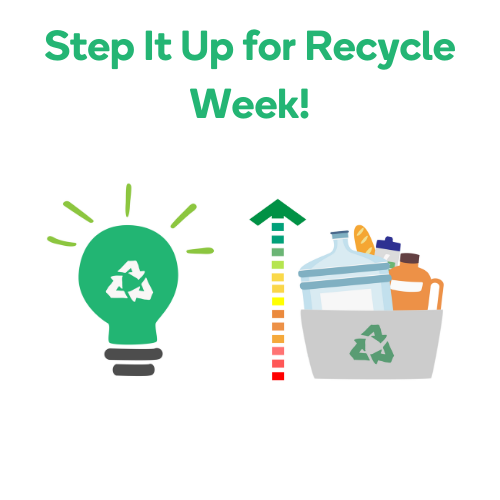 EFDCRewards's tweet photo. It's the start of #RecycleWeek and we've added two new activities for the month of September to encourage you to 'Step Up' your recycling efforts. Login to take part - https://t.co/mgsBfNkX97 https://t.co/qfcCpTM4wz