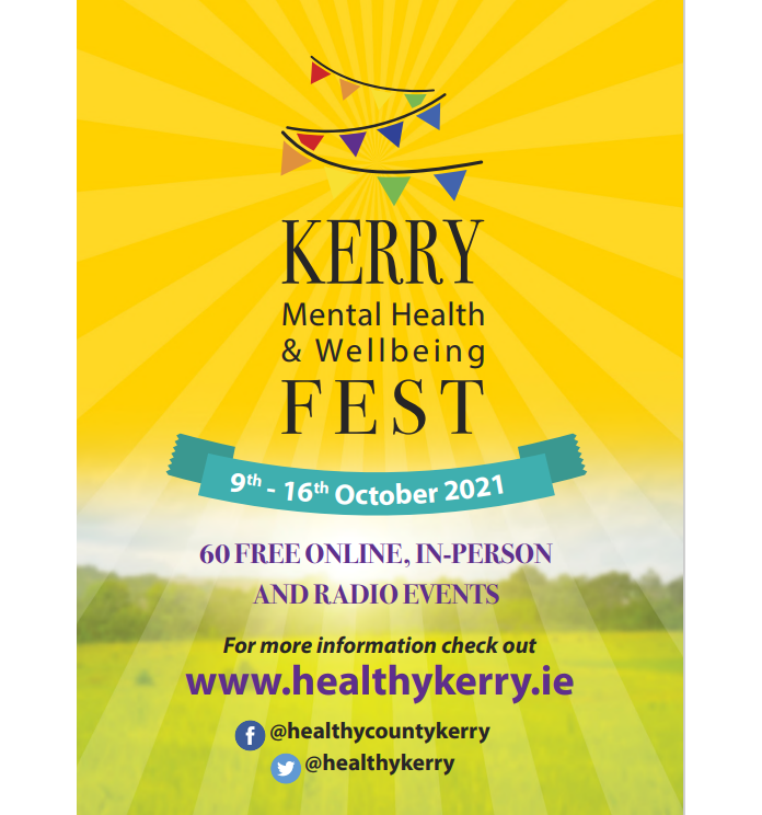 Kerry Mental Health &amp; Wellbeing Fest  See website (stbrendanscollege.ie) for full details