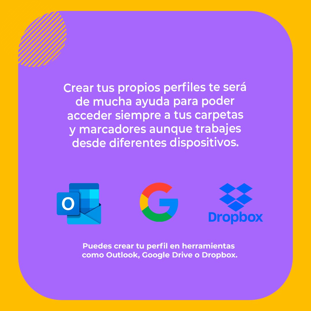 apprender_'s tweet photo. 📣 ¡Apunta este #consejo! 💻 Crea perfiles en tus #navegadores y utilízalos en todos los #dispositivos con los que trabajes. Esto te será de mucha ayuda para trabajar sin depender de tener que conectarte siempre con el mismo dispositivo 😉 Más info en https://t.co/Try3jtbTKV https://t.co/W5DsJBqyiq