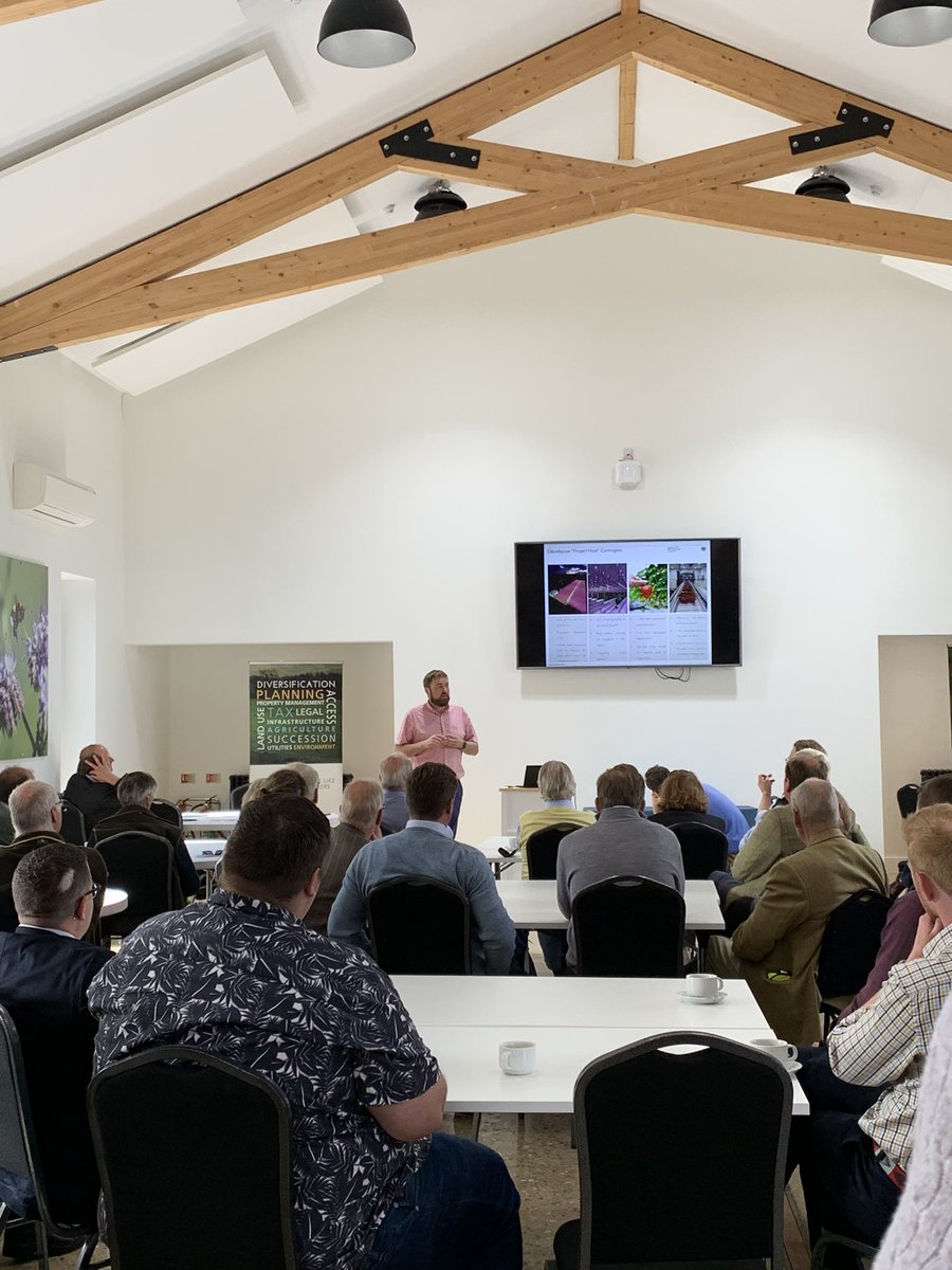 Fascinating start to <a href="/CLAEast/">CLA East</a> Autumn Visits to <a href="/DysonFarming/">Dyson Farming</a> from James Thompson, Operations Director.  Next stop - a farm tour!