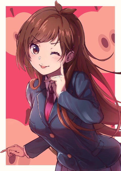 #絵描きさんと繋がりたい
#イラスト好きな人と繋がりたい 
#デレステ
あかりちゃん 🍎 