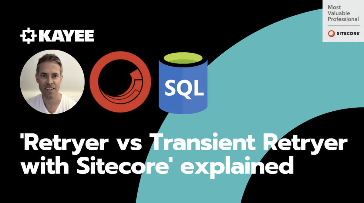kayeeNL's tweet photo. I just blogged: 'Retryer vs Transient Retryer with Sitecore' explained https://t.co/hJE5HRwdxs #sitecore #sitecore93 #sitecore10 #sitecorescaling #sitecoreazure #sitecoreonprem https://t.co/fXdi5gR2QH